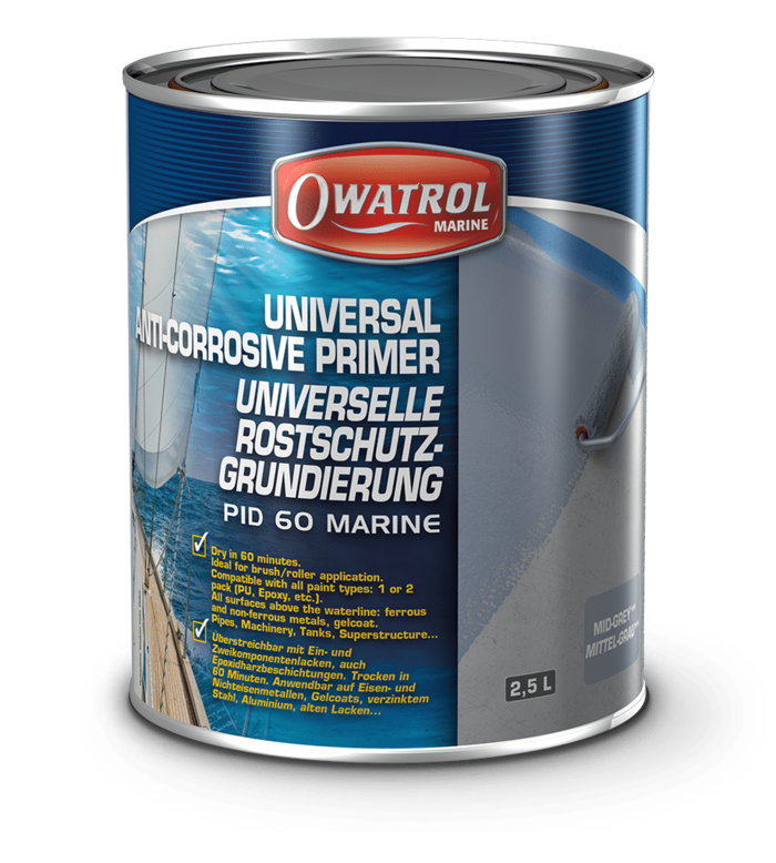 Owatrol PID 60 Marine Primer Grey