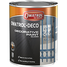 OWATROL DECO WHITE RAL 9010 .75L