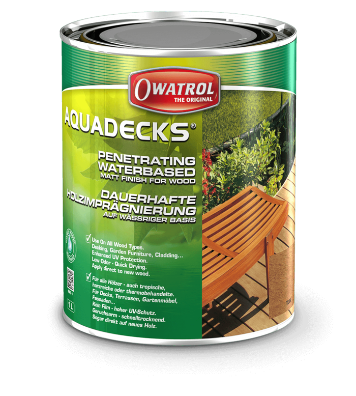 Owatrol Aquadecks Padouk  1L