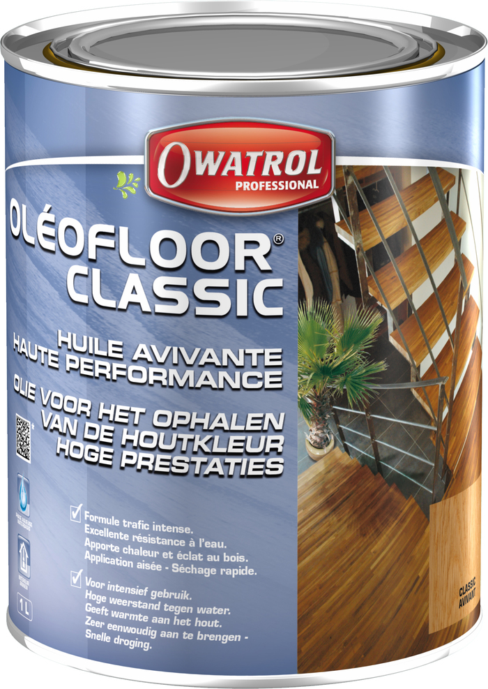 OleoFloor Classic Clear Wet Look - 1L